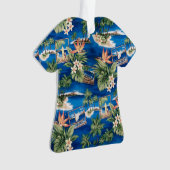 Ornement de chemises Blue Hawaii Aloha (devant)