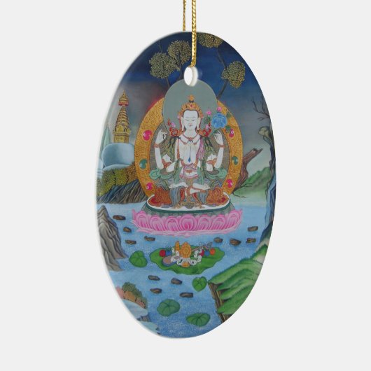 Ornement de Chenrezig (Droite)