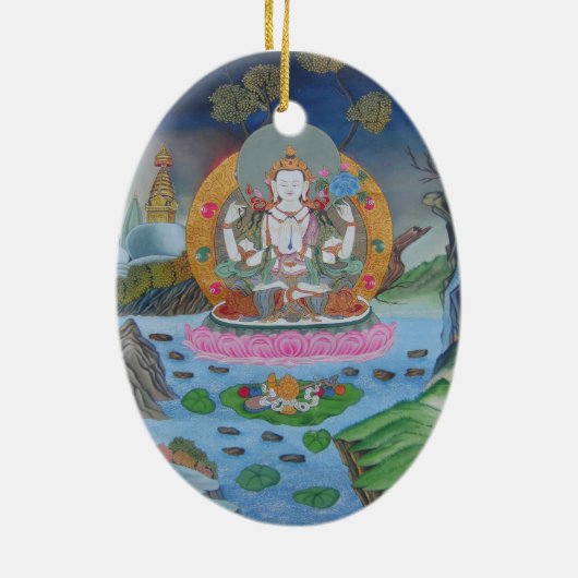Ornement de Chenrezig (Dos)