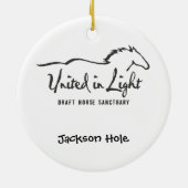 Ornement de cheval de trait (Dos)