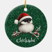 Ornement de chickadee (Dos)