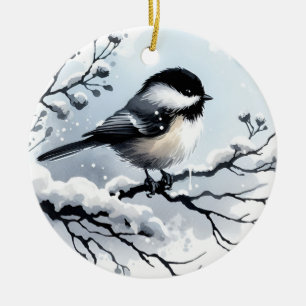Ornement de chickadee
