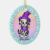Ornement de chien chiot sorcier (Droite)