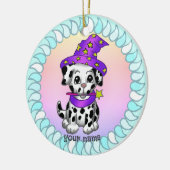Ornement de chien chiot sorcier (Gauche)