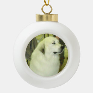 Ornement de chien de berger de Maremma