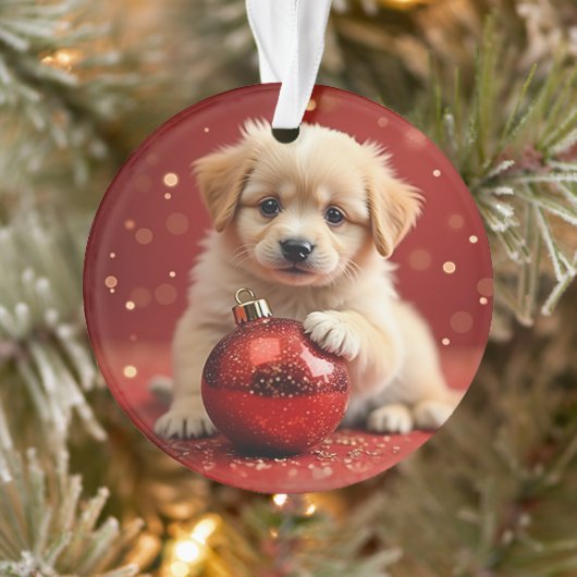 Ornement de chien de Noël (Arbre)