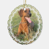 Ornement de chien de Rhodesian Ridgeback (Gauche)