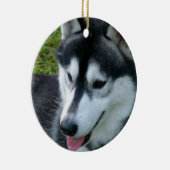 Ornement de chien de traîneau sibérien (Droite)