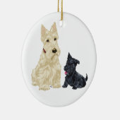 Ornement de chien écossais (Droite)