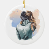 Ornement De Chien Et D'Homme (Dos)