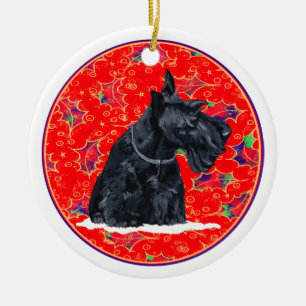 Ornement de chien Scottie