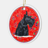 Ornement de chien Scottie (Gauche)