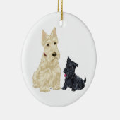 Ornement de chien Scottie (Droite)