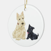 Ornement de chien Scottie (Gauche)