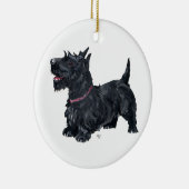 Ornement de chien Scottie (Droite)