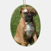 Ornement de chiot de boxeur (Dos)