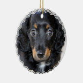Ornement de chiot de Daschund (Droite)