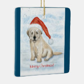 Ornement de chiot de Noël (Droite)