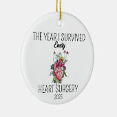 Ornement de chirurgie cardiaque, Noël du guerrier  (Droite)