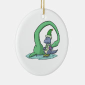 Ornement de chocolat chaud de dinosaure (Droite)