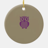 Ornement de chouette (Dos)