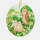 Ornement de chouette de bébé (Gauche)