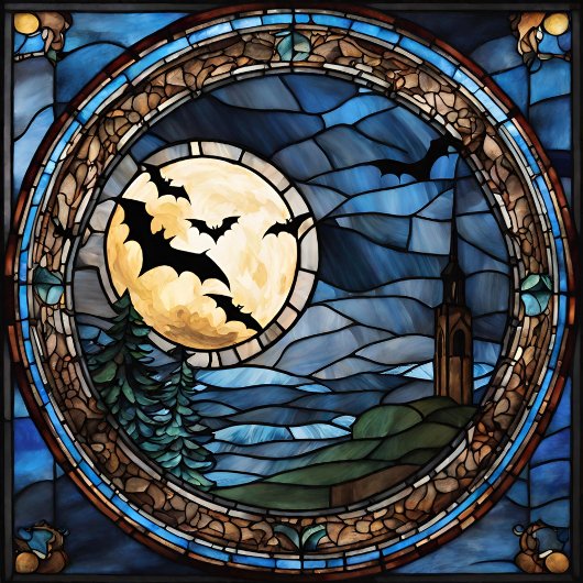 Ornement de Chouette en Verre