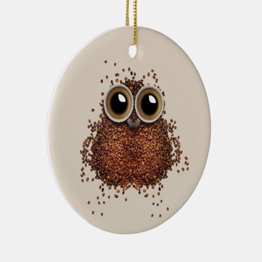 Ornement de choux de fèves de café (Droite)