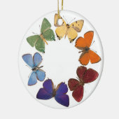 Ornement de Christman avec l'anneau de papillon (Gauche)