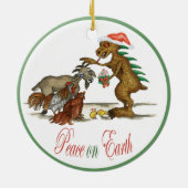 Ornement de Chupacabra et de chèvre (Dos)