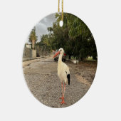 Ornement de cigogne marchant (Droite)