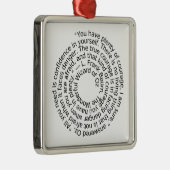 ornement de citation de courage (Droite)