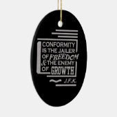 Ornement de citation de JFK (Droite)