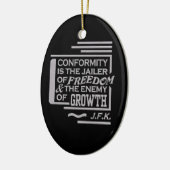 Ornement de citation de JFK (Gauche)