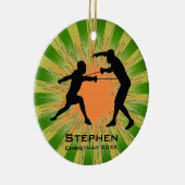 Ornement de clôture personnalisé (Droite)