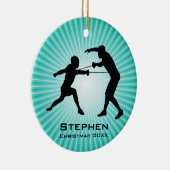 Ornement de clôture personnalisé (Droite)