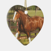 Ornement de Clydesdale (Droite)