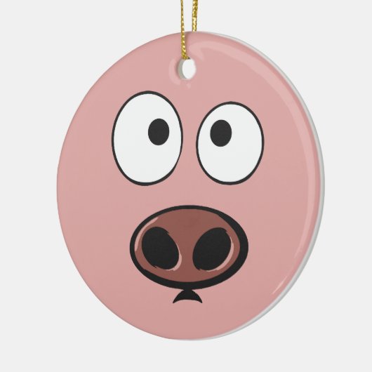 Ornement de cochon mignon (Gauche)