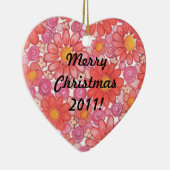 Ornement de coeur de Noël (Droite)