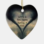 Ornement de coeur de tornade (Droite)