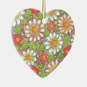 Ornement de coeur de vacances (Droite)