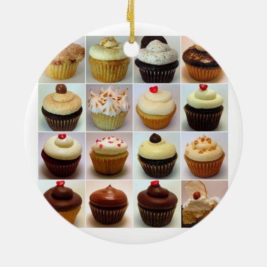 Ornement de collage de petit gâteau (Dos)