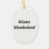 Ornement de collecteur du pays des merveilles (Dos)