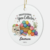 Ornement de collectionneur de fil professionnel (Gauche)