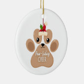 Ornement de compagnie Paw-liday Cheer (Droite)