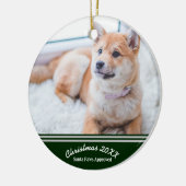 Ornement de compagnie personnalisé - Souvenir de p (Gauche)