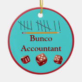 Ornement de comptable de Bunco (Devant)