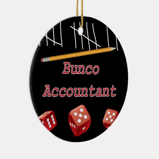 Ornement de comptable de Bunco (Droite)