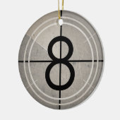 Ornement de compte à rebours de film (Gauche)