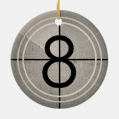 Ornement de compte à rebours de film (Dos)